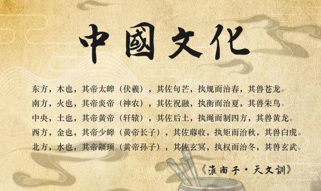昭公二十九年》记载:木正曰句芒,火正曰祝融,金正曰蓐收,水正曰玄冥