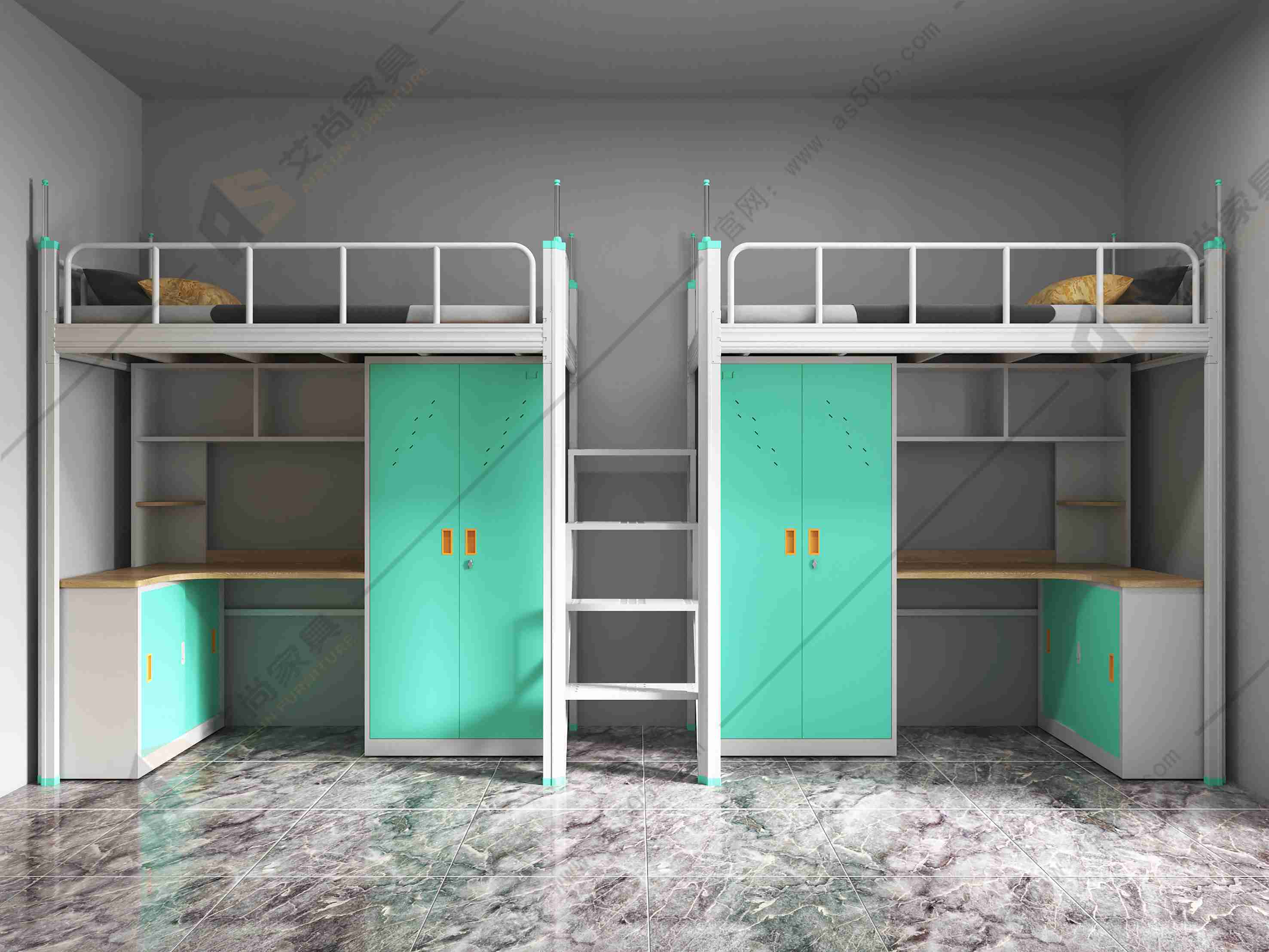 学生宿舍床,便捷与舒适并存!_mm_生活空间_设计