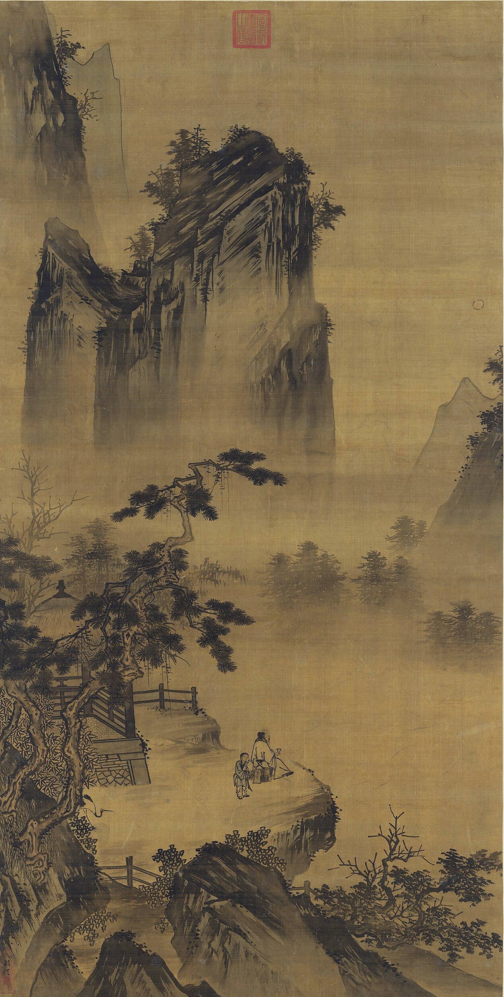 但总体来说,马远的画比李唐的画更加刚劲,锐利,简约和概括.