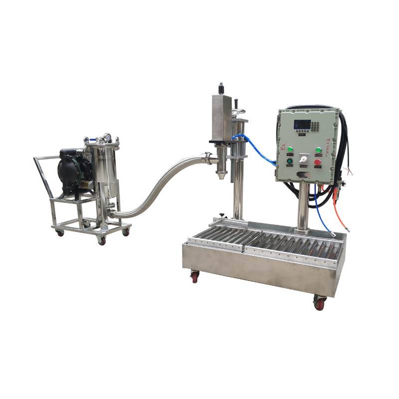 20千克化学液体包装机-伺服高速包装机_设备_计量_自动化