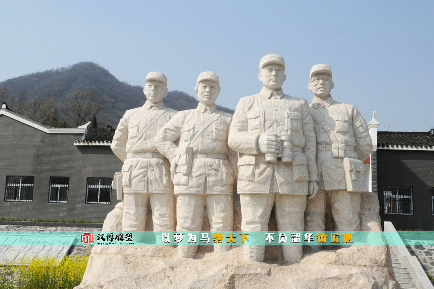 军人半身雕像,公园雕塑大型人物铜雕,八路军雕像,铸铜雕塑现代军人