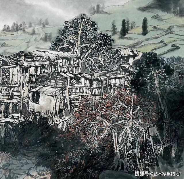 程振国:临朐走出的山水画大家,百幅经典国画山水作品欣赏_艺术_中国