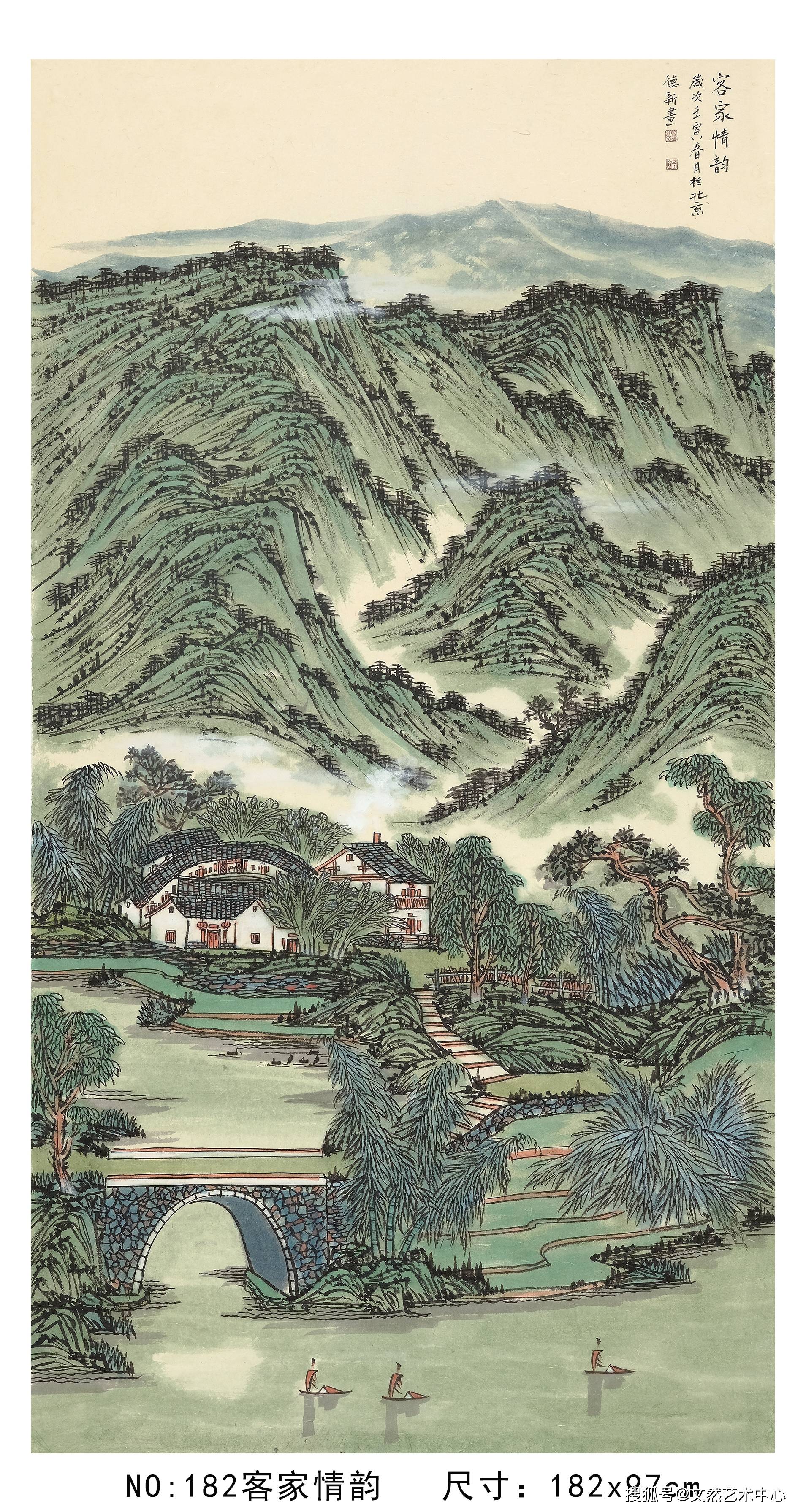 当代岭南重彩山水领军艺术家——曾德新_作品_中国_创作