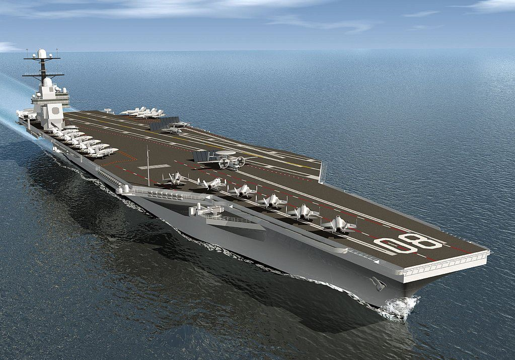 当然这都是后话了,美国的"福特"号航母在2017年宣称服役,如今7年过去