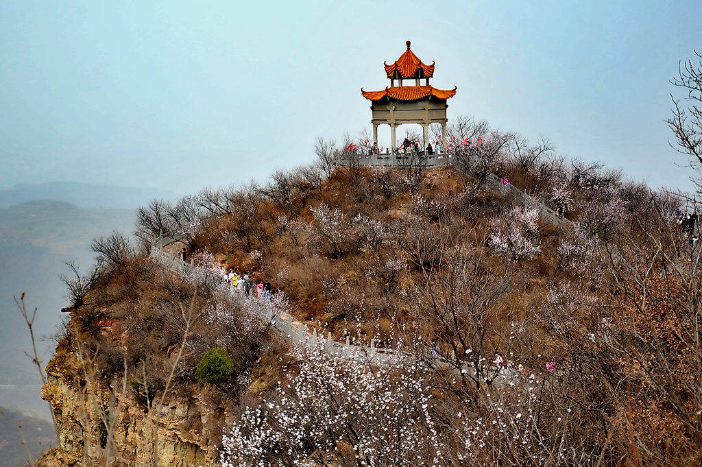 洛阳荆紫仙山第十届黄河桃花文化旅游节盛大开幕!_游客_新安_景区