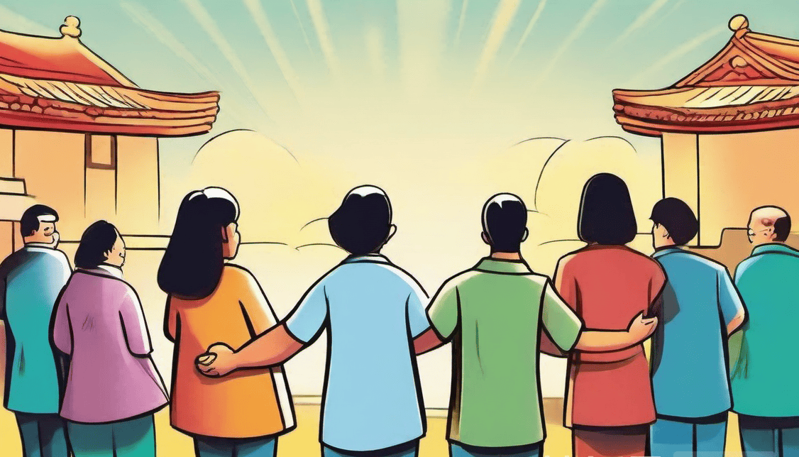 共筑和谐,点亮希望:面对社会乱象的反思与行动