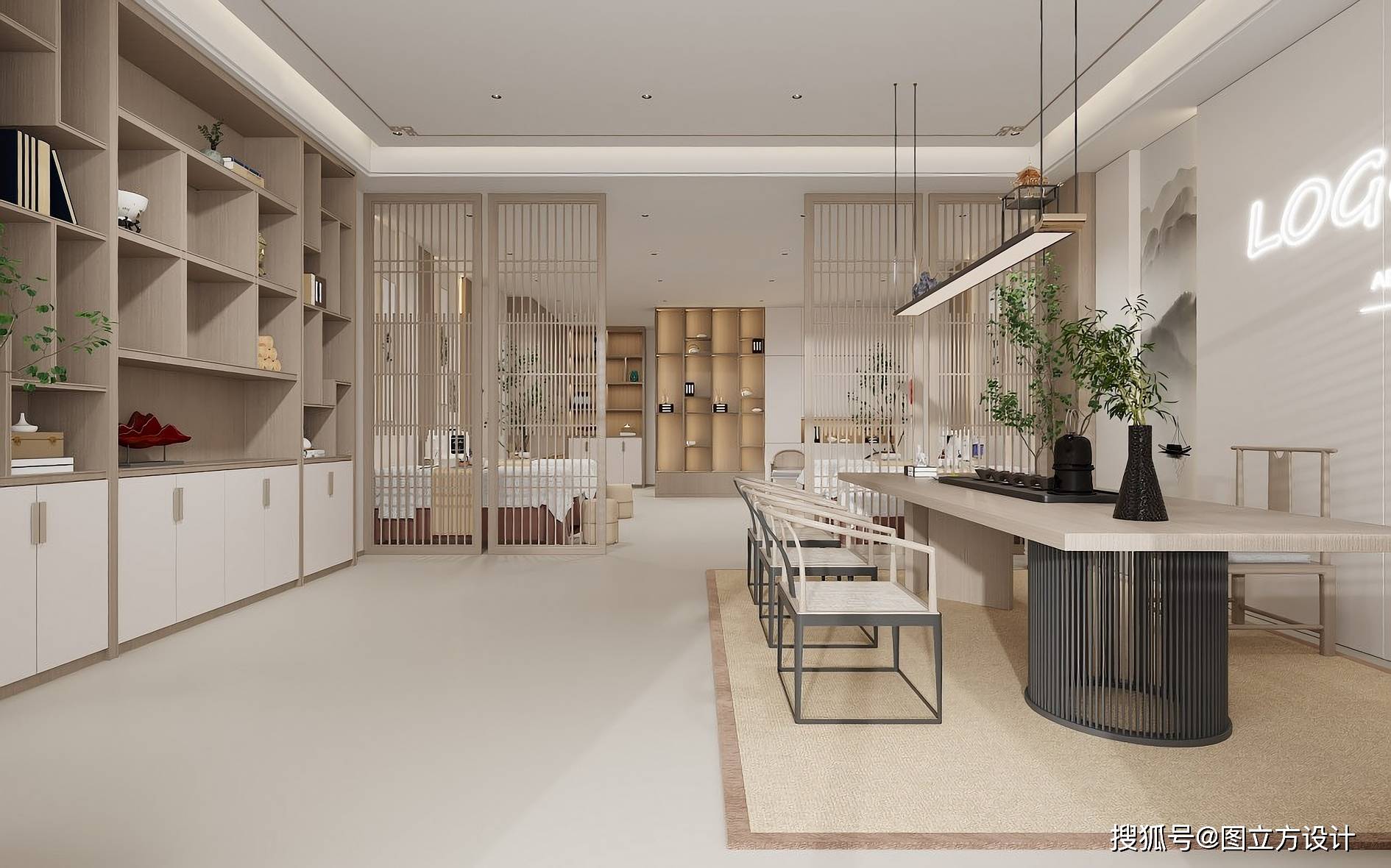 极具艺术感的养生馆效果图:一个梦幻的养身天堂_人们_身心健康_按摩