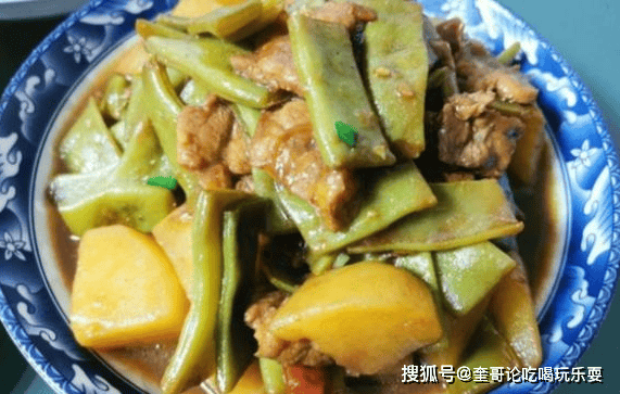 肉炖豆角土豆图片图片