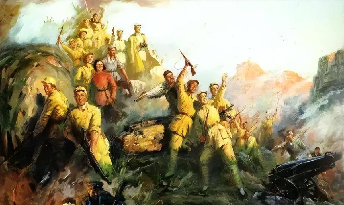 原创孟良崮战役74师因缺水战败战后3小时大雨骤至难道真是天意