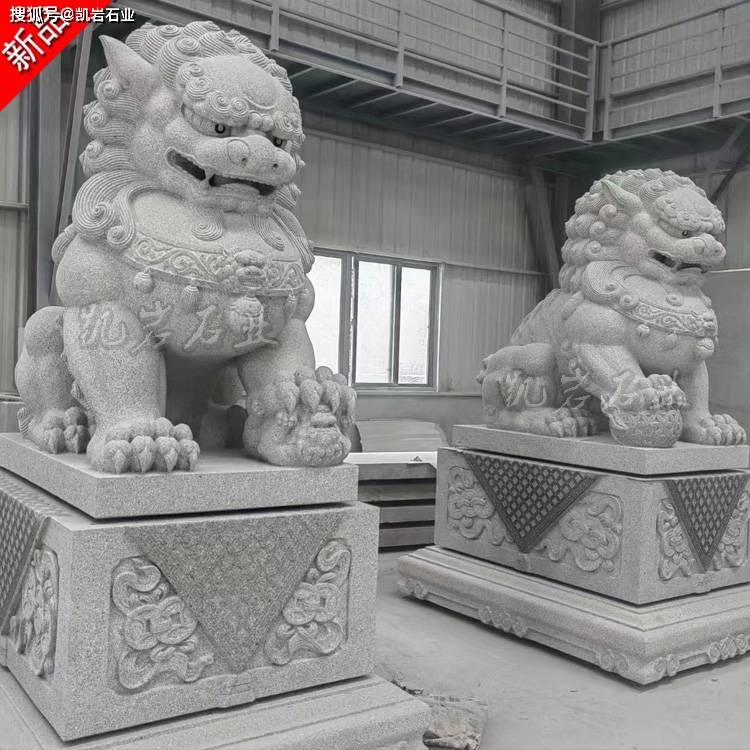 石雕狮子介绍 狮子石雕图集大全_岩石_文化_雕刻