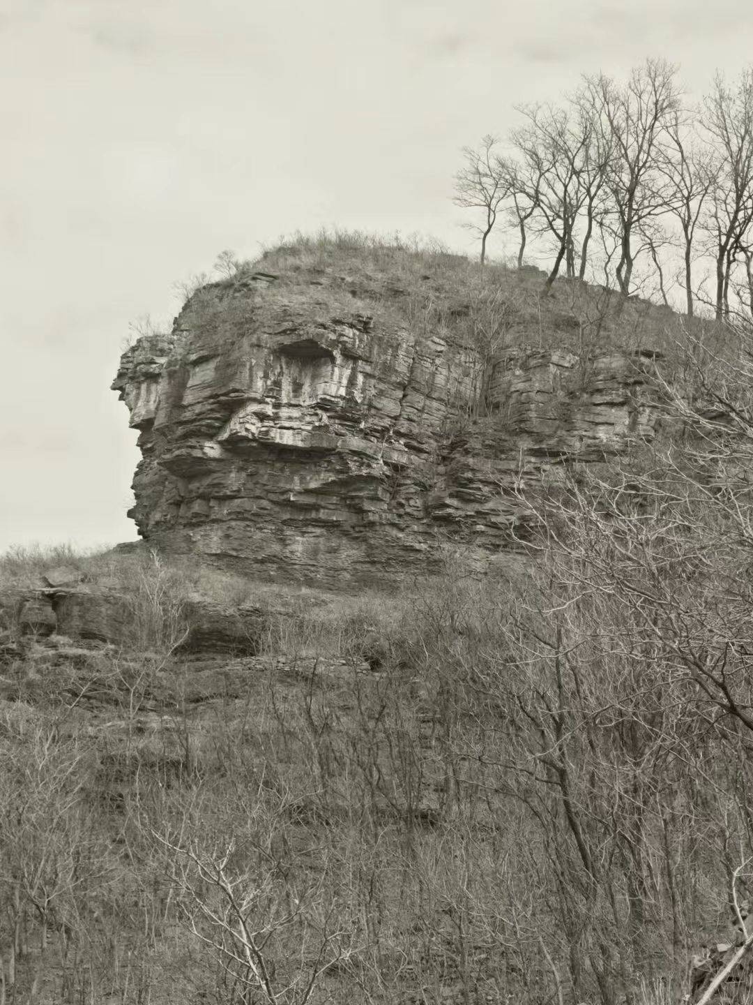 为了咸丰十二年的一处摩崖石刻