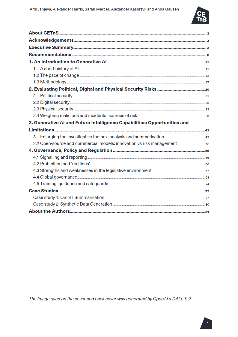 生成式ai的崛起评估ai安全性与风险英文版附下载
