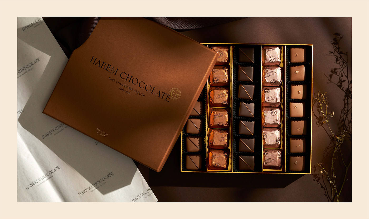 67高级感满满的巧克力包装设计欣赏