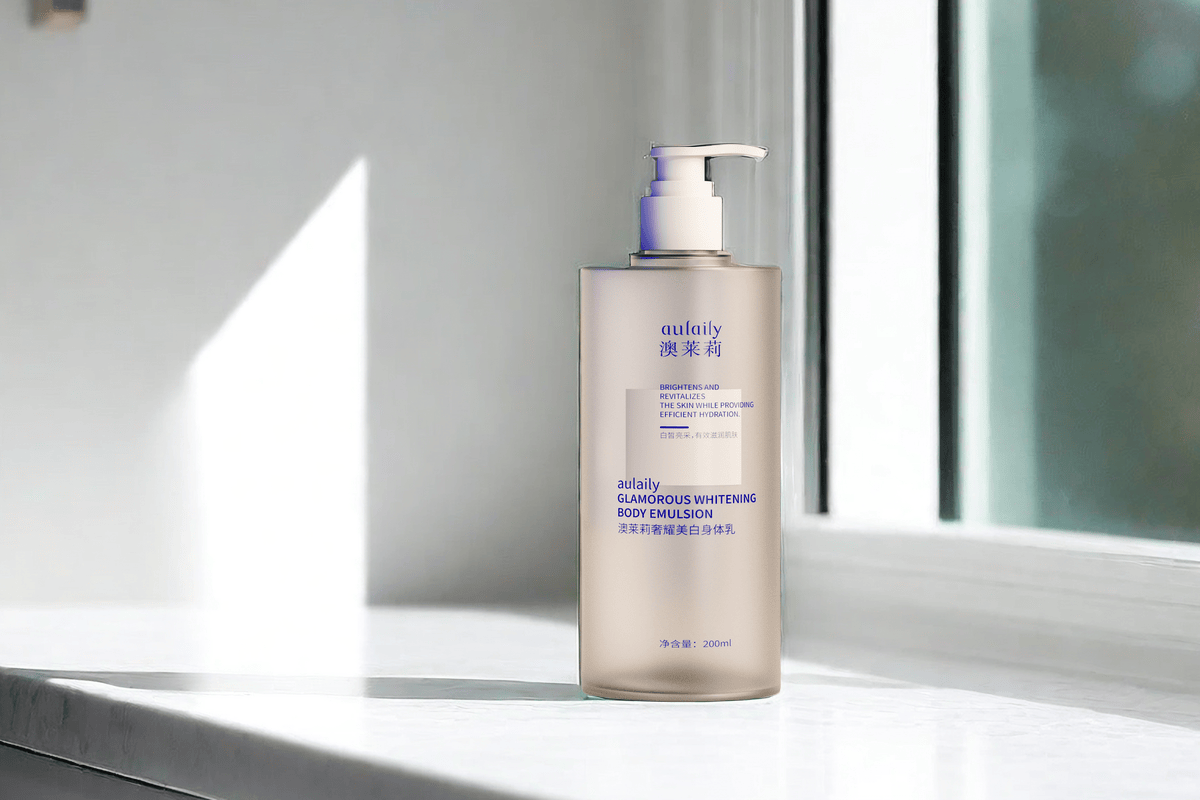 澳莱莉奢耀美白身体乳绿色生物科技的璀璨绽放自然与科学的美丽交响