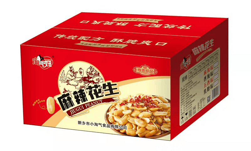 麻辣诱惑▏小淘气食品淘气妞麻辣花生味蕾的狂欢派对