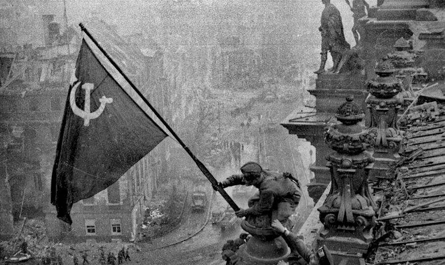 苏联插旗头像图片