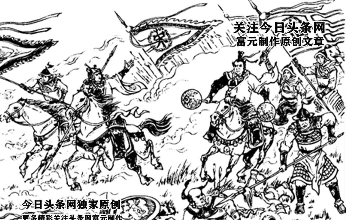 原创原创他的一柄大砍刀勇斗金国虎将山狮驼大战岳家将蜃华江阵前扬威