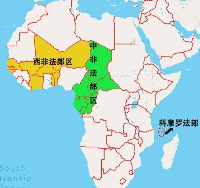 一方面是诸多非洲国家的通行货币西非法郎跟法国经济挂钩
