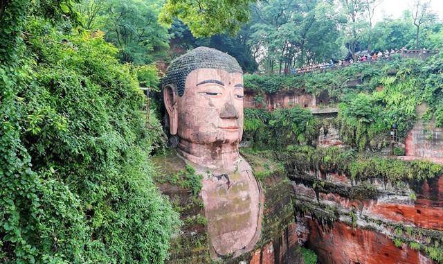 原创1962年政府修缮乐山大佛在心脏处发现一个洞洞里有何秘密