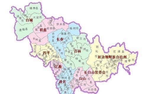 这个市的名字跟省的名字一样,是中国唯一的一个,但它却不是省会_吉林