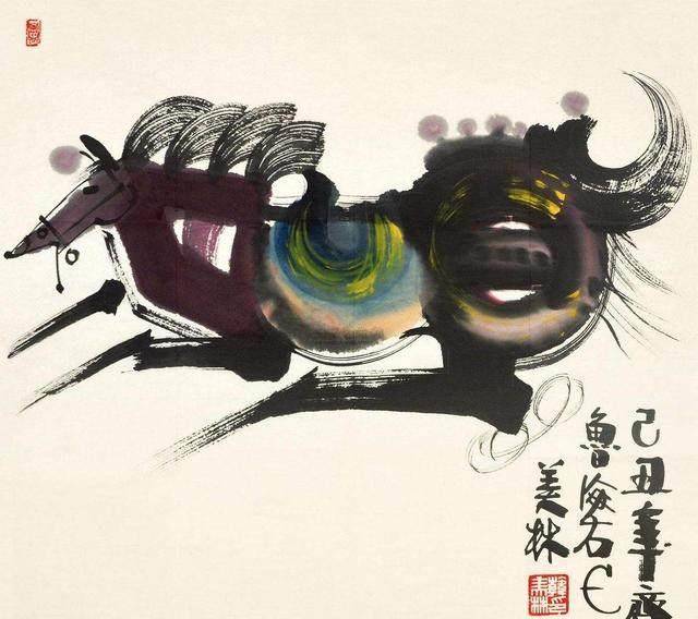 原创福娃之父韩美林不仅画娃82岁还生娃当爹连齐白石也甘拜下风