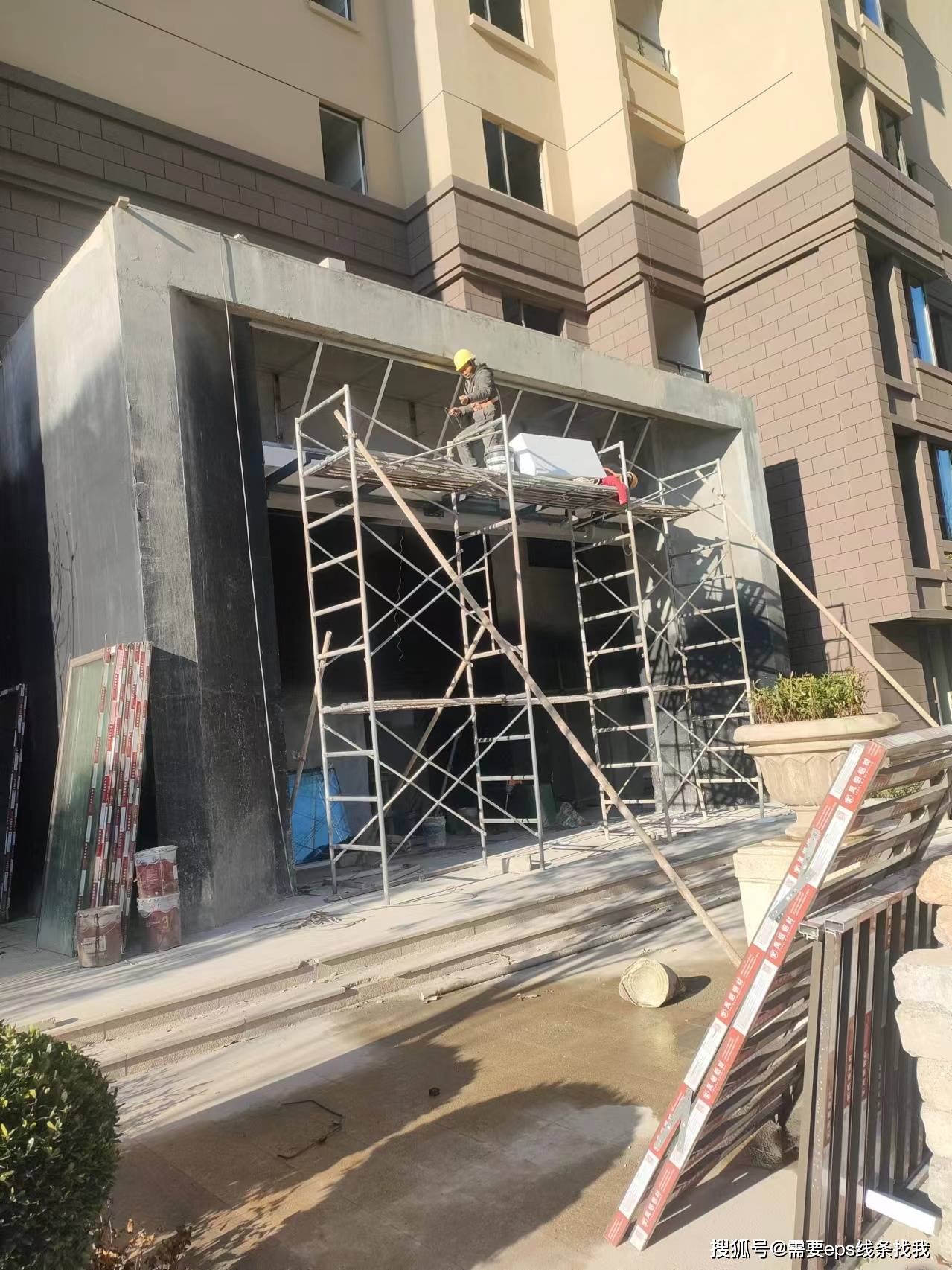 eps外墙装饰线条的安装教程来了,快快收藏