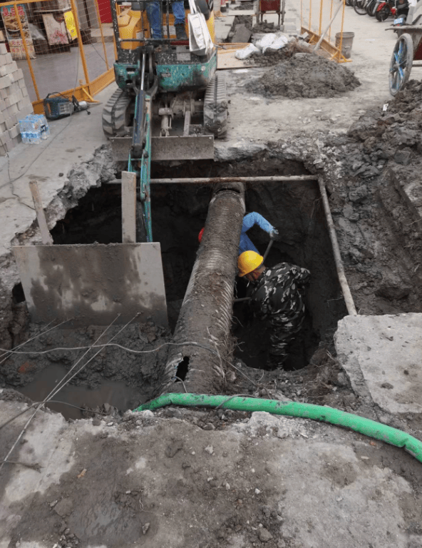 上海老旧小区排水管道改造上海工厂污水管道维修上海市政管道翻新施工