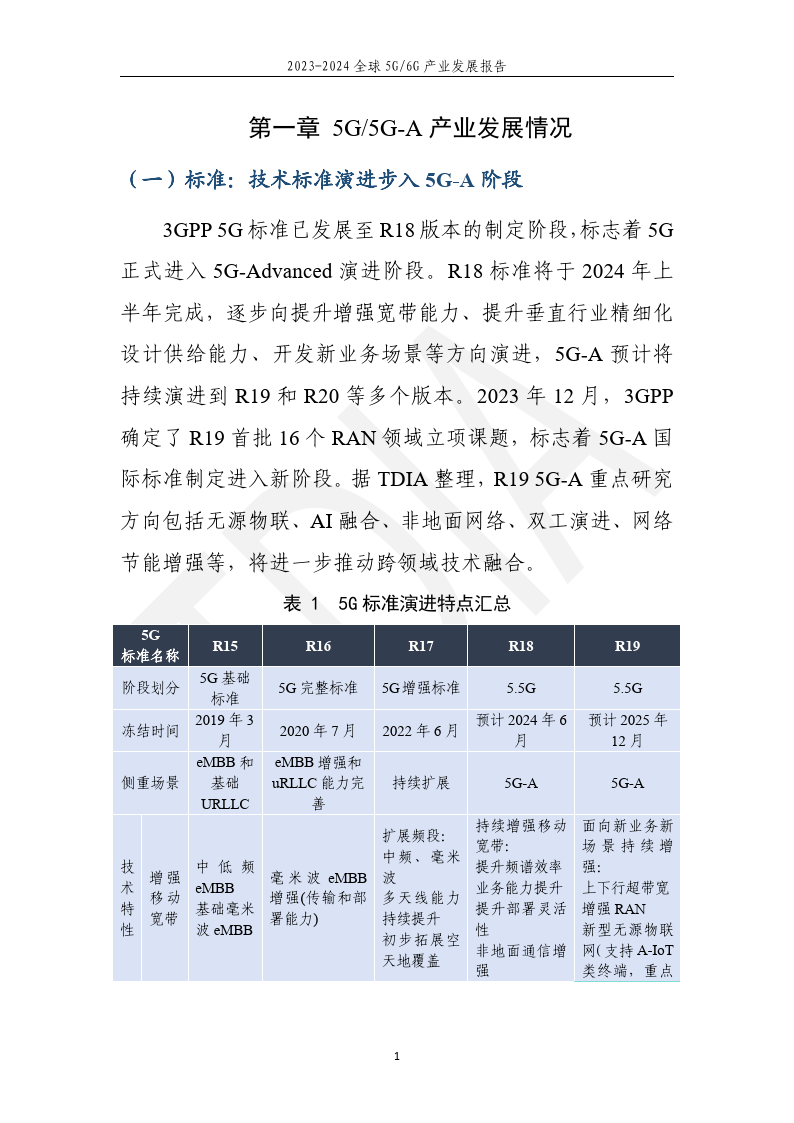 来源:td产业联盟我国 5g 发展政策环境持续向好.