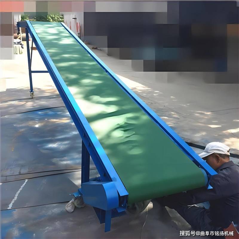 豆渣装车皮带机 矿石石灰石运输机 石渣碎料传送机_输送机_移动式