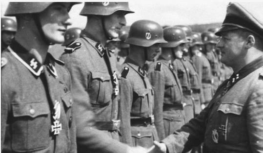 全师有23的士兵是外国人却是二战德国最精锐的部队维京师