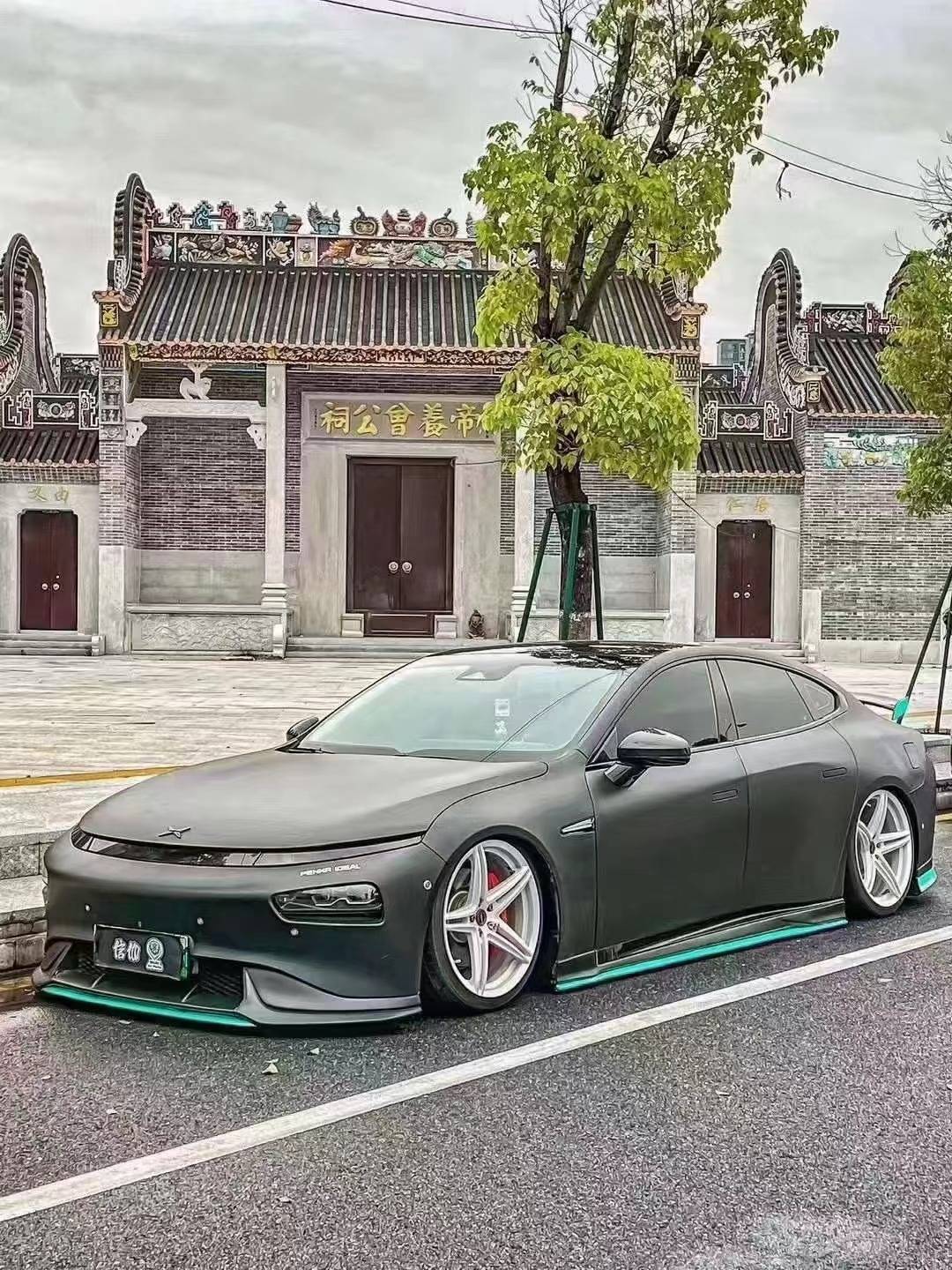 美是一辈子小鹏p7改装airbft气动避震