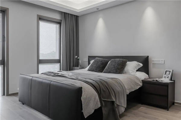 110㎡现代风格,黑白灰 简约装饰,干净大方的设计直戳心窝!