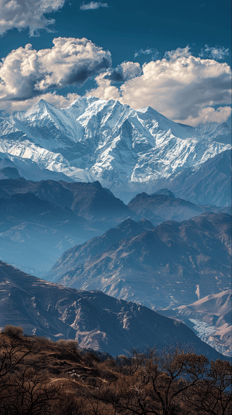 iphone经典壁纸雪山图片