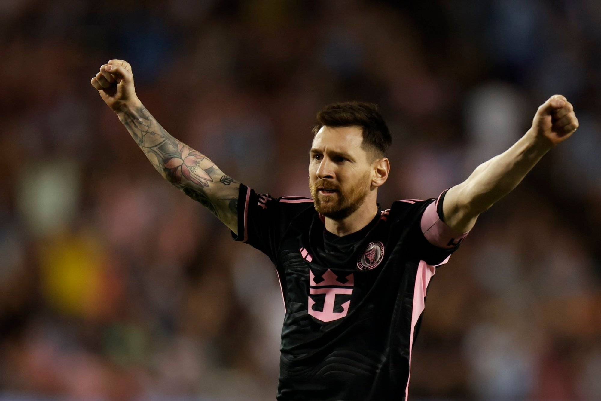 梅西的进球被认证为美国大联盟上一轮最佳进球