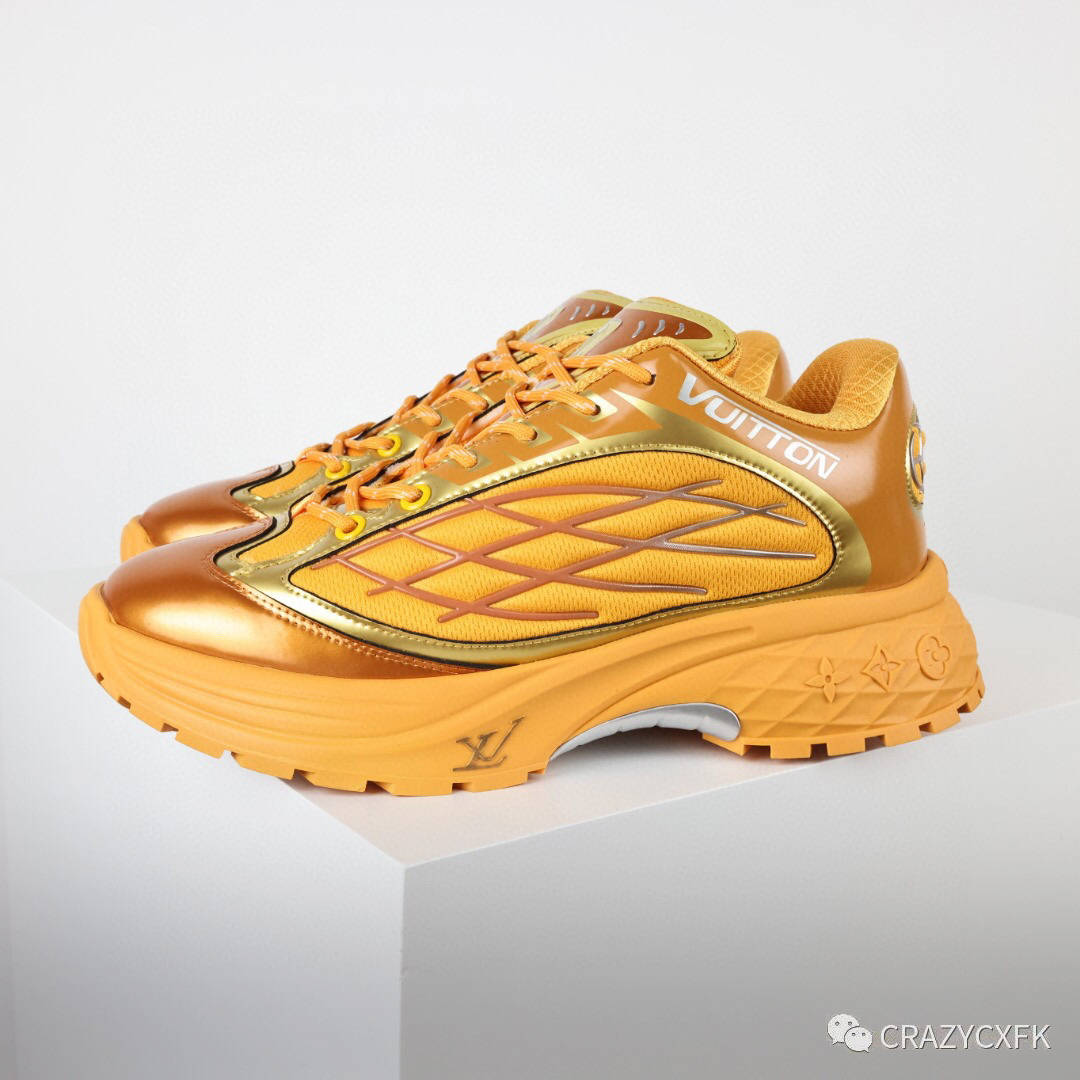 louis vuitton discovery lv 厚底系带运动老爹跑步鞋