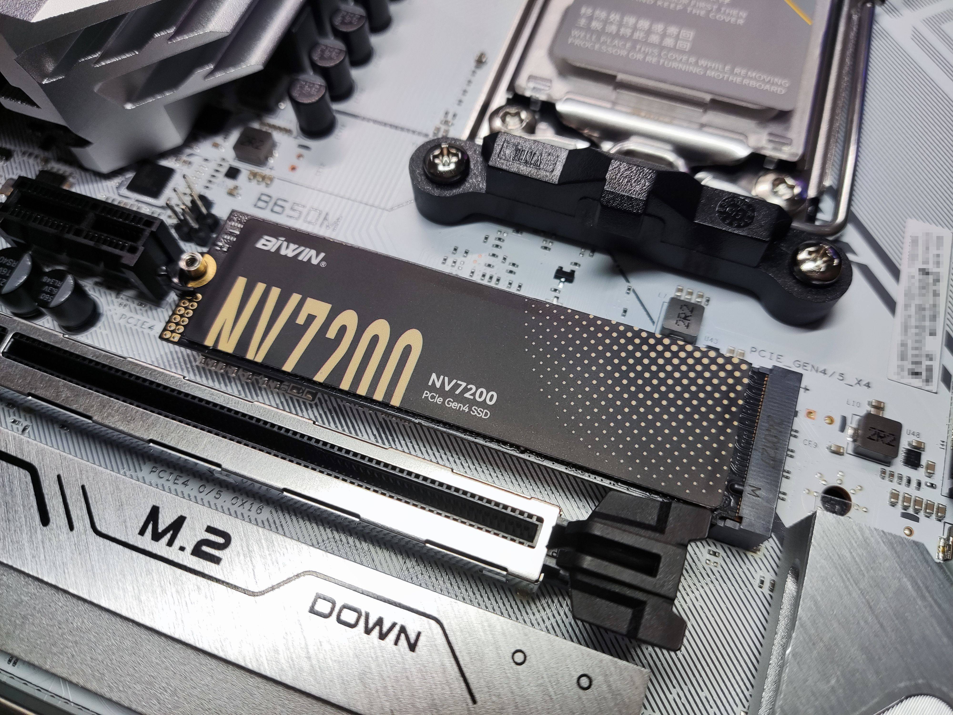 极速稳定读写,助力ai智能运算,佰维 nv7200固态硬盘使用体验