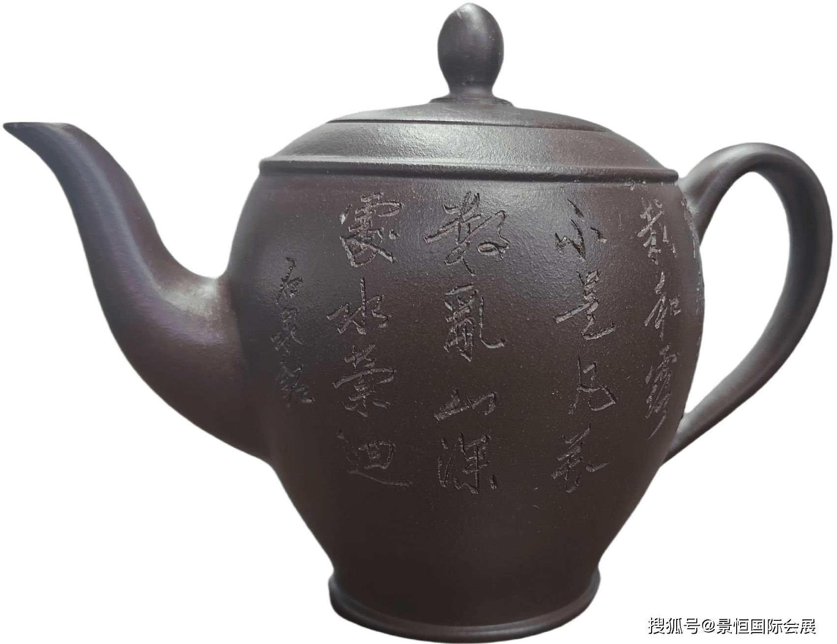 是具有艺术美感和文化内涵的紫砂壶:顾景舟款"美人肩"梅花紫砂壶