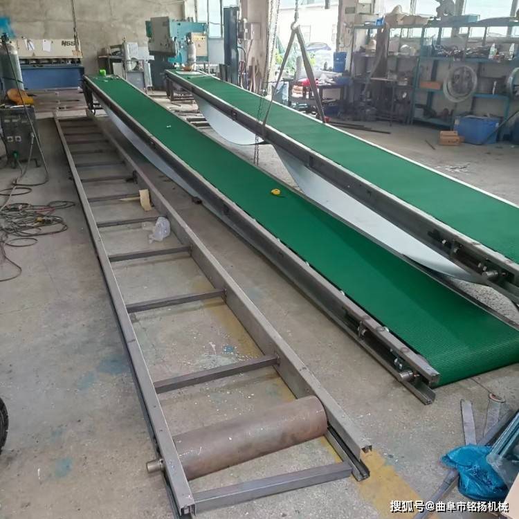 集装箱货柜装卸线 水果玉米装车输送机_食品_输送带_加工