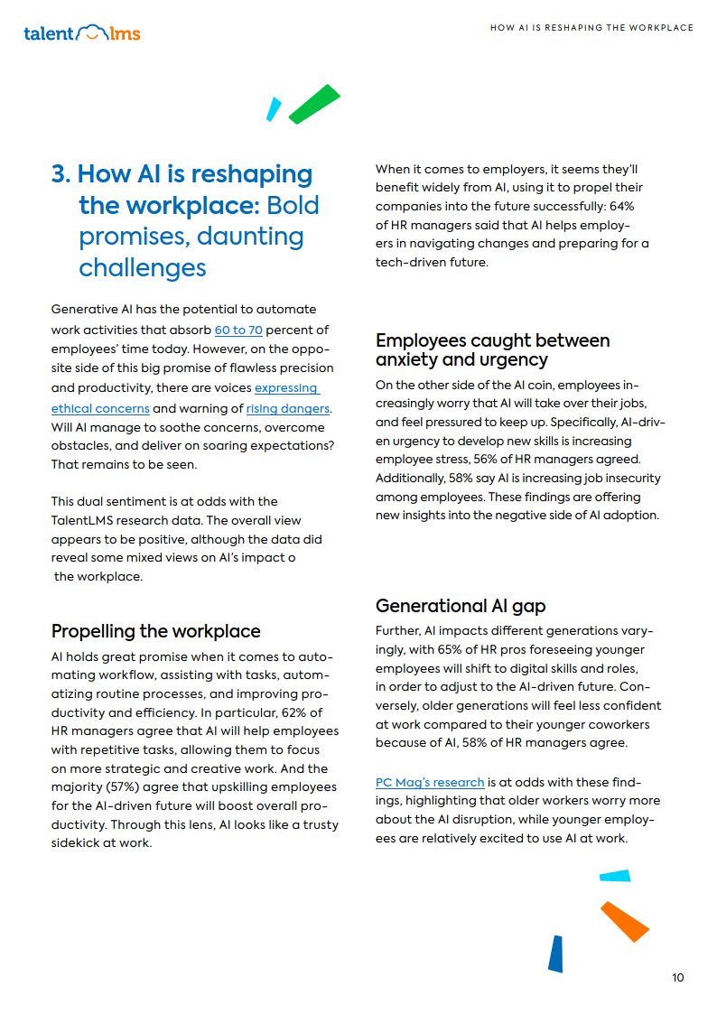 您可以在报告的最后部分找到现成的技能评估模板.