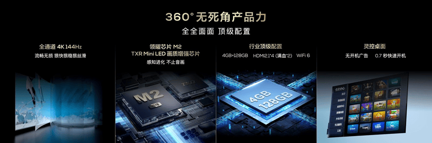 真XDR画质换机首选 TCL T7K Mini LED电视今日开售-家电圈官网