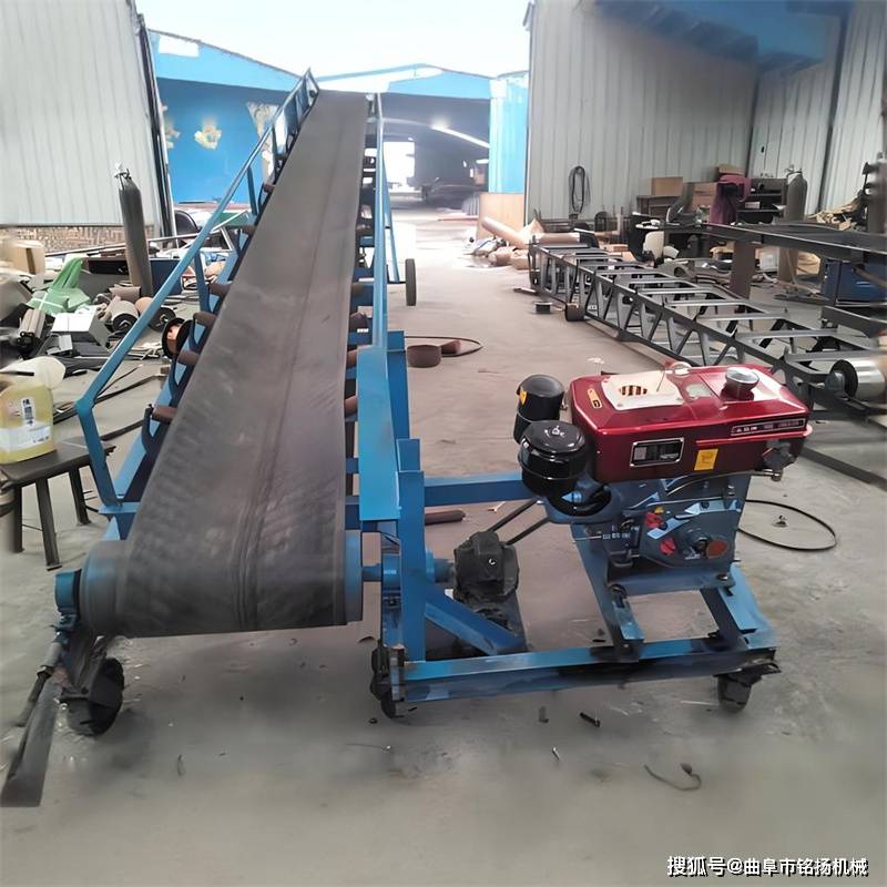 大豆运输皮带机 600带宽粮食仓储输送机 地瓜装车传输机