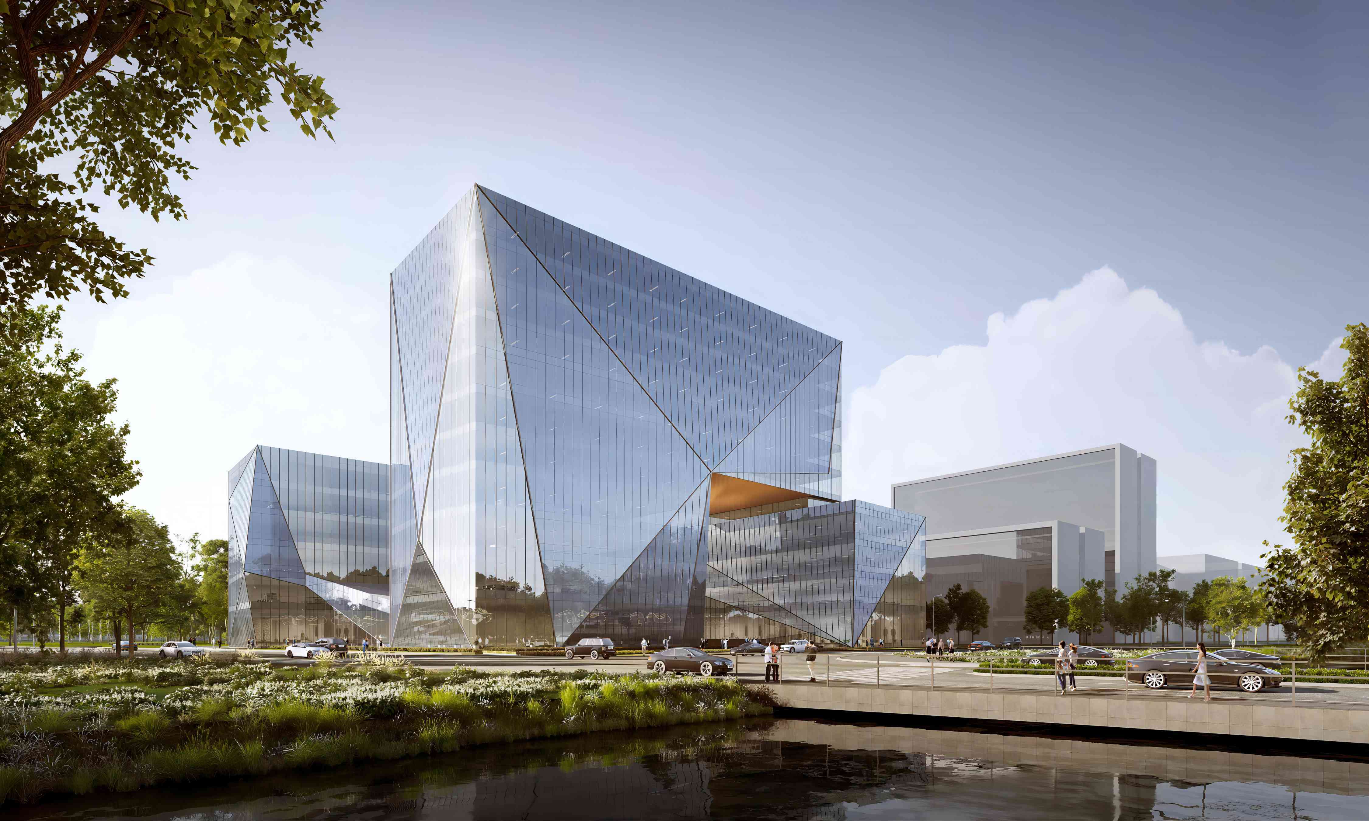 杭州,苏州,南京,成都等地部分都市工业载体项目效果图联东u谷在全国