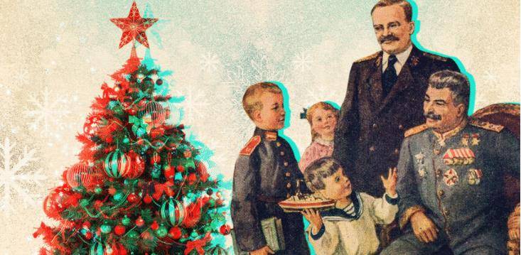 从1929年到1935年,苏联公民被迫在私底下秘密庆祝新年和圣诞节