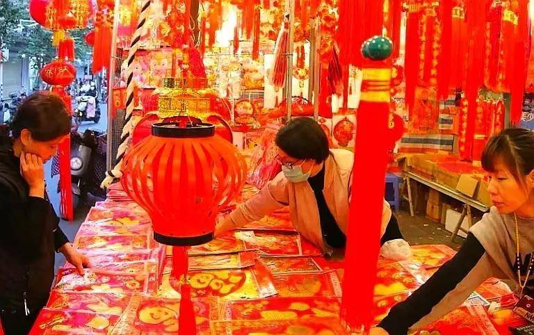 漳州联仔街与瑞京路做灯街,成为"春联花灯一条街",海外闻名也_对联