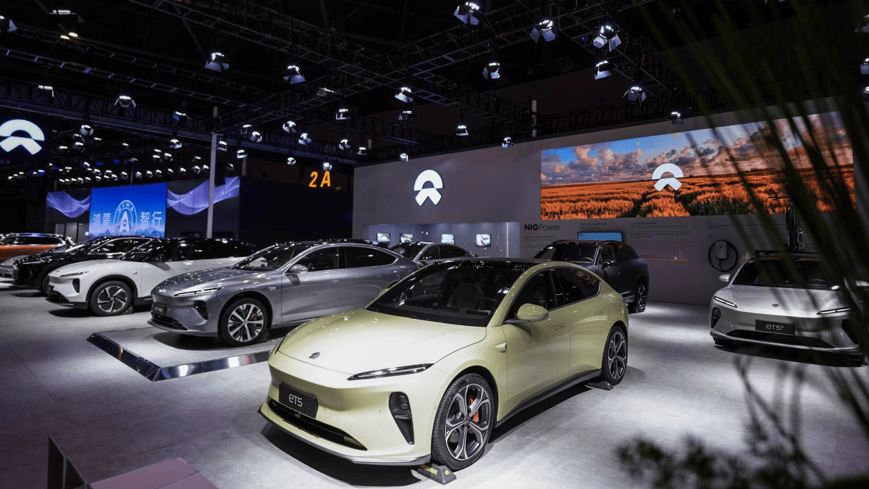 蔚来汽车于太原国际车展震撼盛放,创新科技引领未来出行新潮流