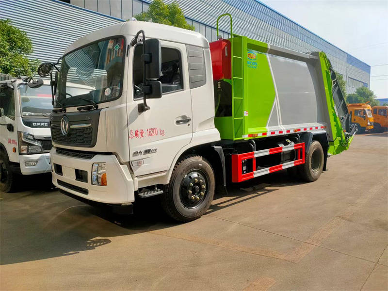 东风天锦12方压缩垃圾车