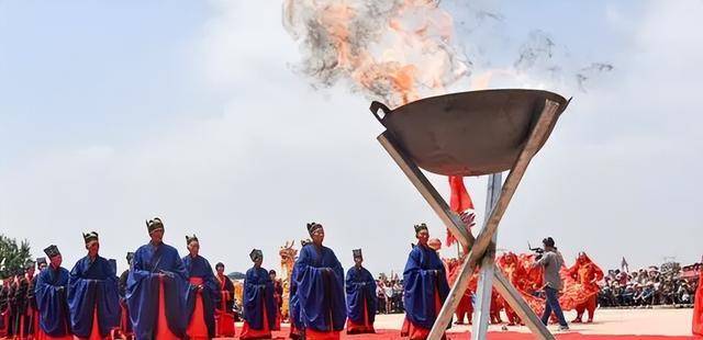 祭祀求雨图片