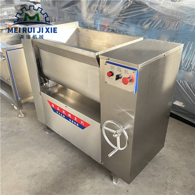 双轴拌馅机 小型拌馅机 不锈钢拌馅机 质量保证 厂家直销四方向搅拌无