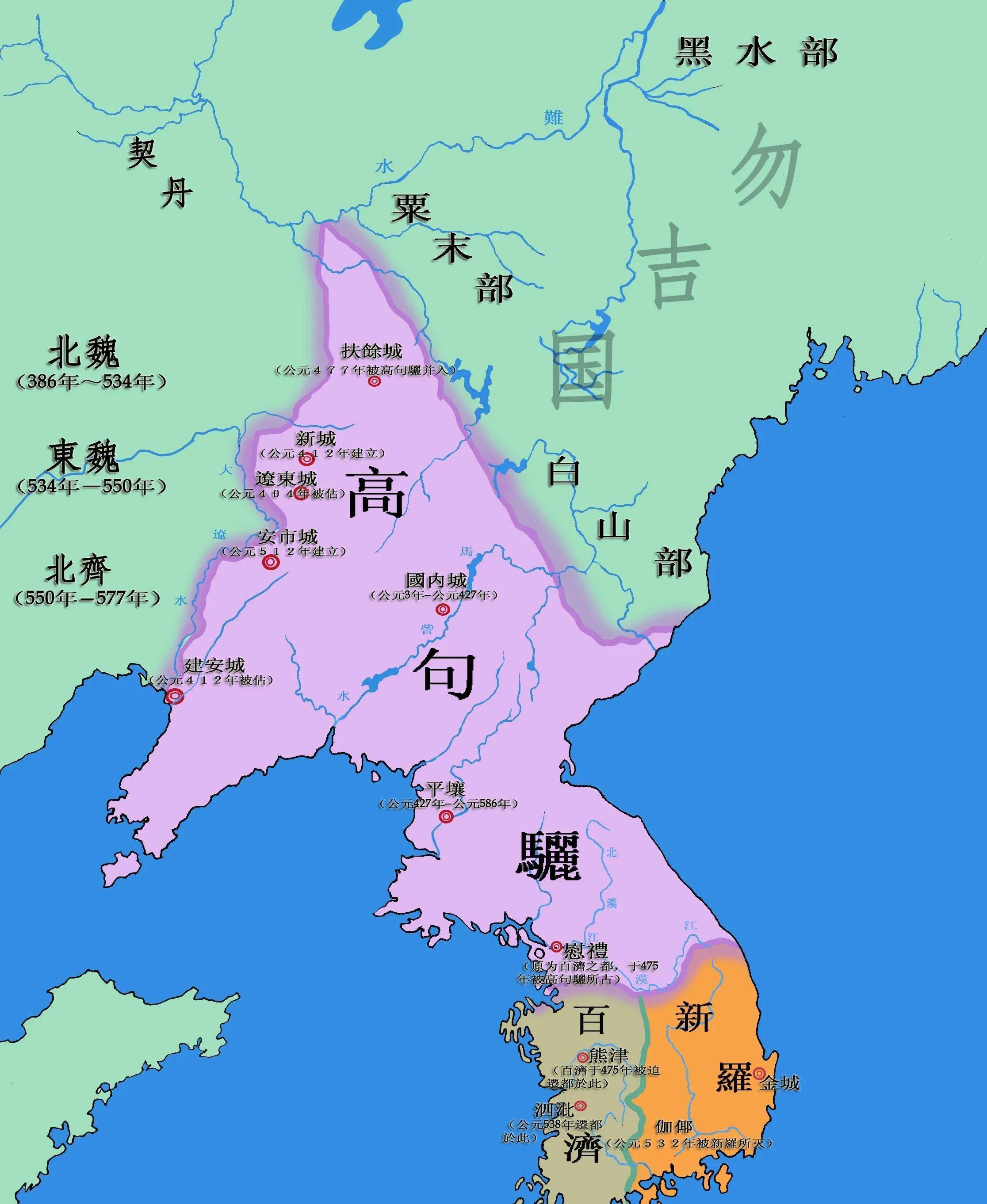韩国版图变迁:从新罗到大韩民国,为什么最终只能偏居半岛一隅?