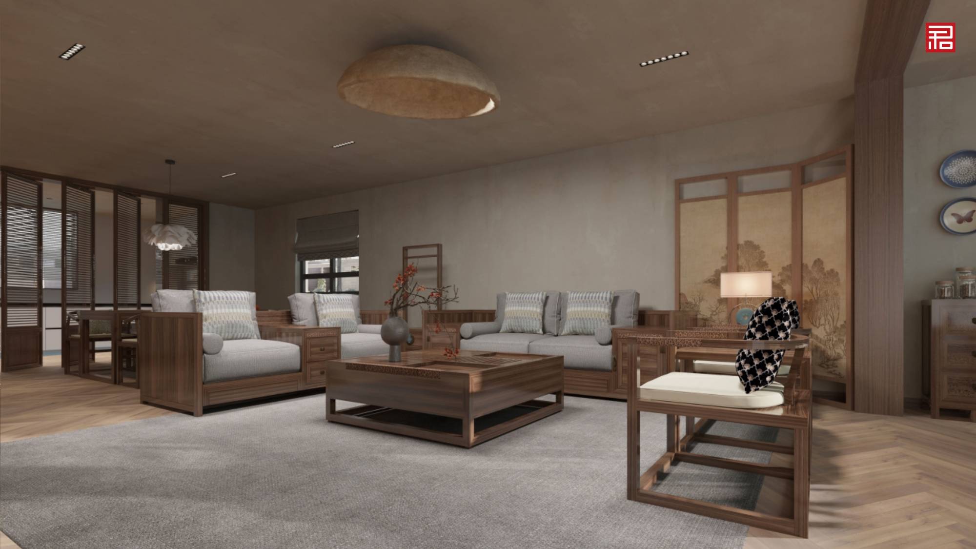 君和檀风|君和紫云|东方美学的极致浪漫_家具_传统_文化